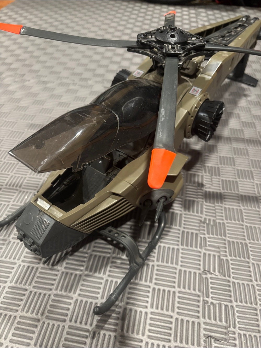 Vintage GI Joe Retaliator helicopter 1990 Hasbro